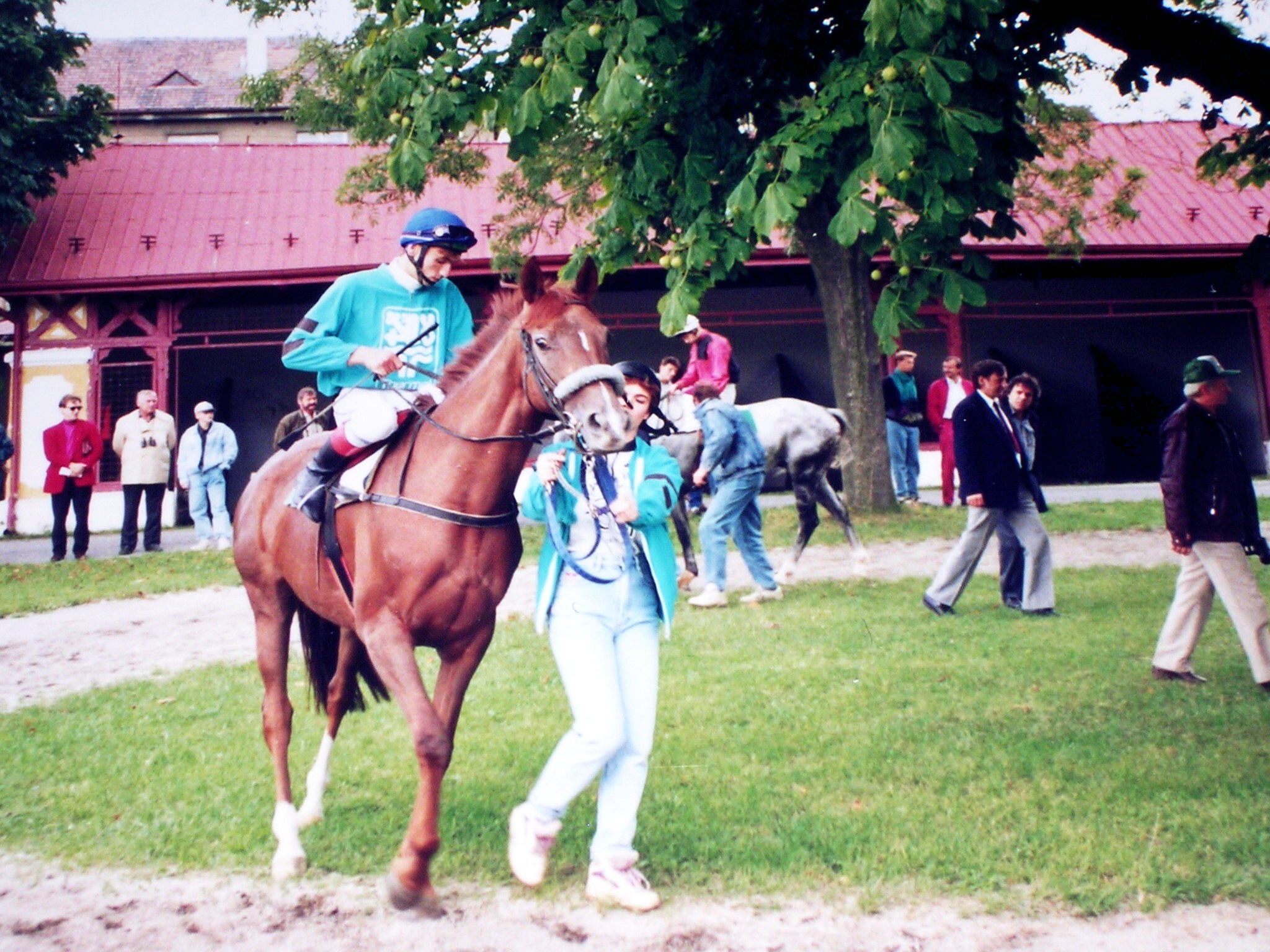 23) před Velkou cenou Prahy 1995